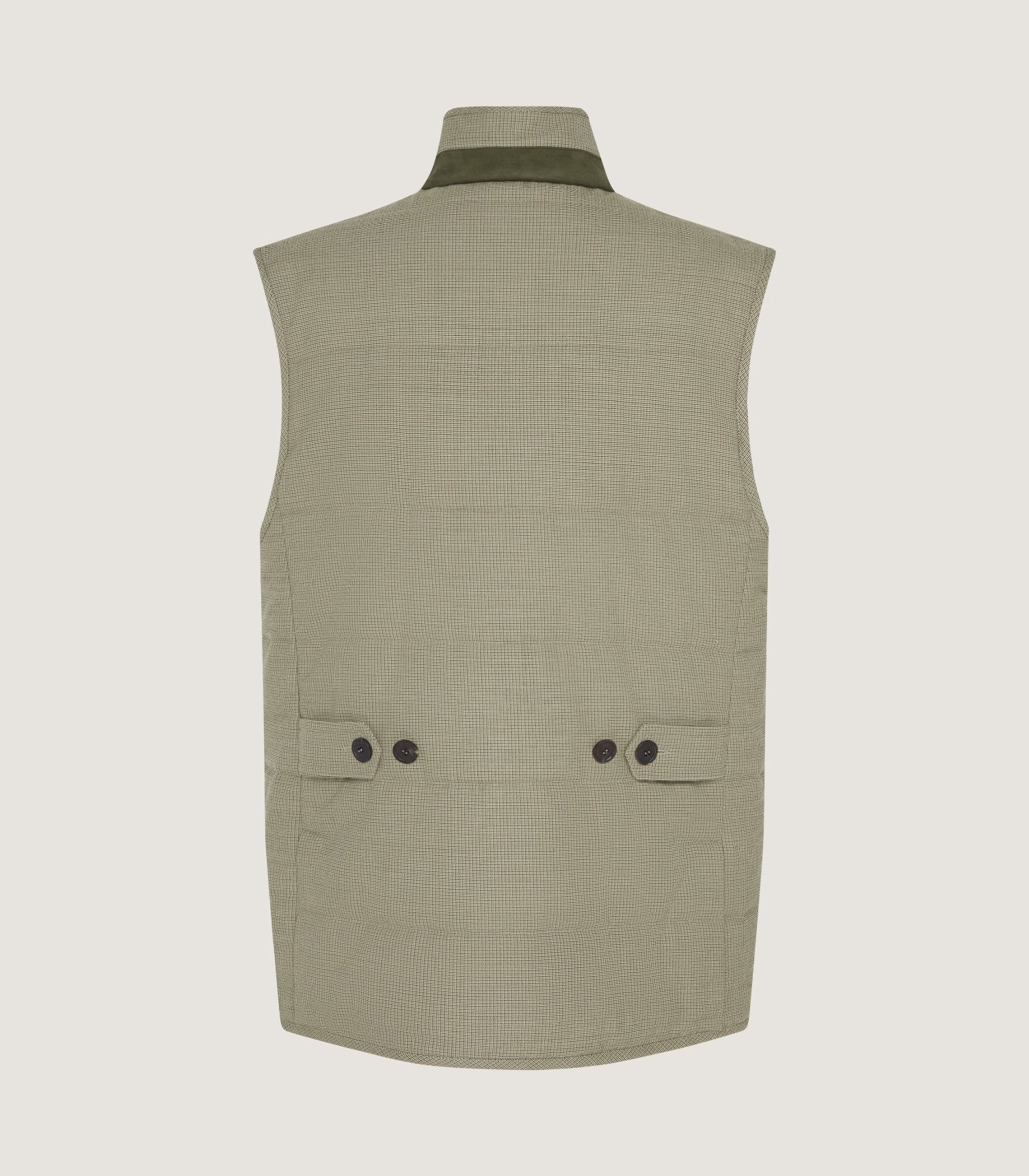 Men's Rothbury Gilet in Dark Peppercorn - Image 3