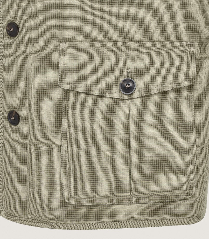 Men's Rothbury Gilet in Dark Peppercorn - Image 5