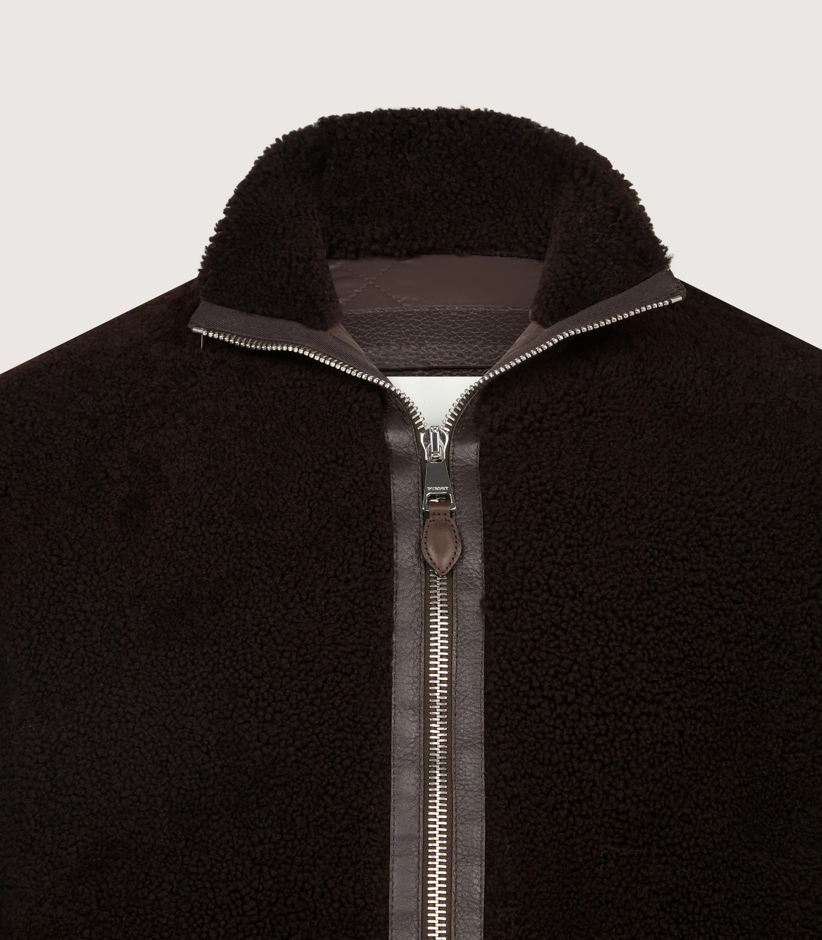 Men's Shearling Gilet - Image 3