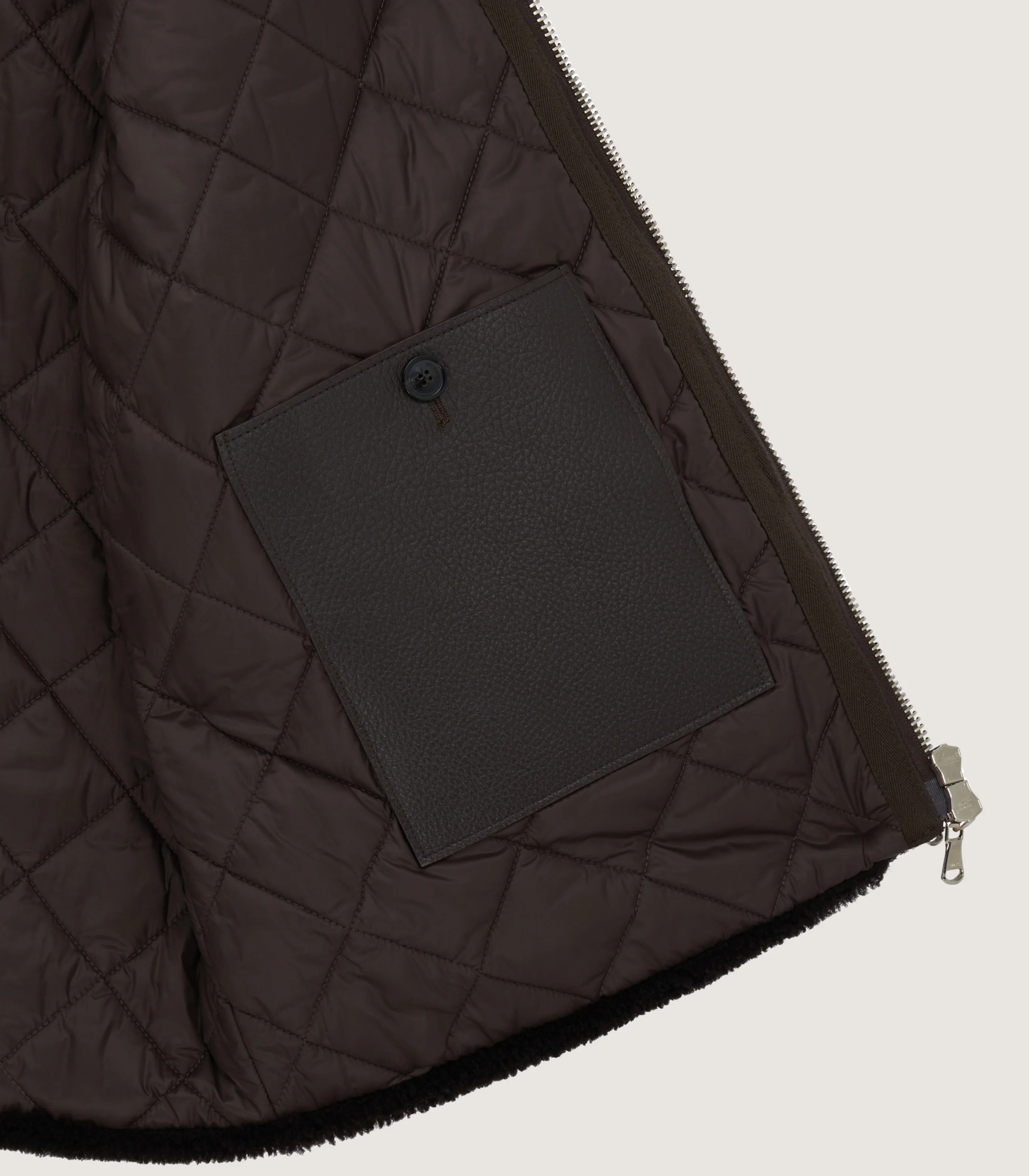 Men's Shearling Gilet - Image 4
