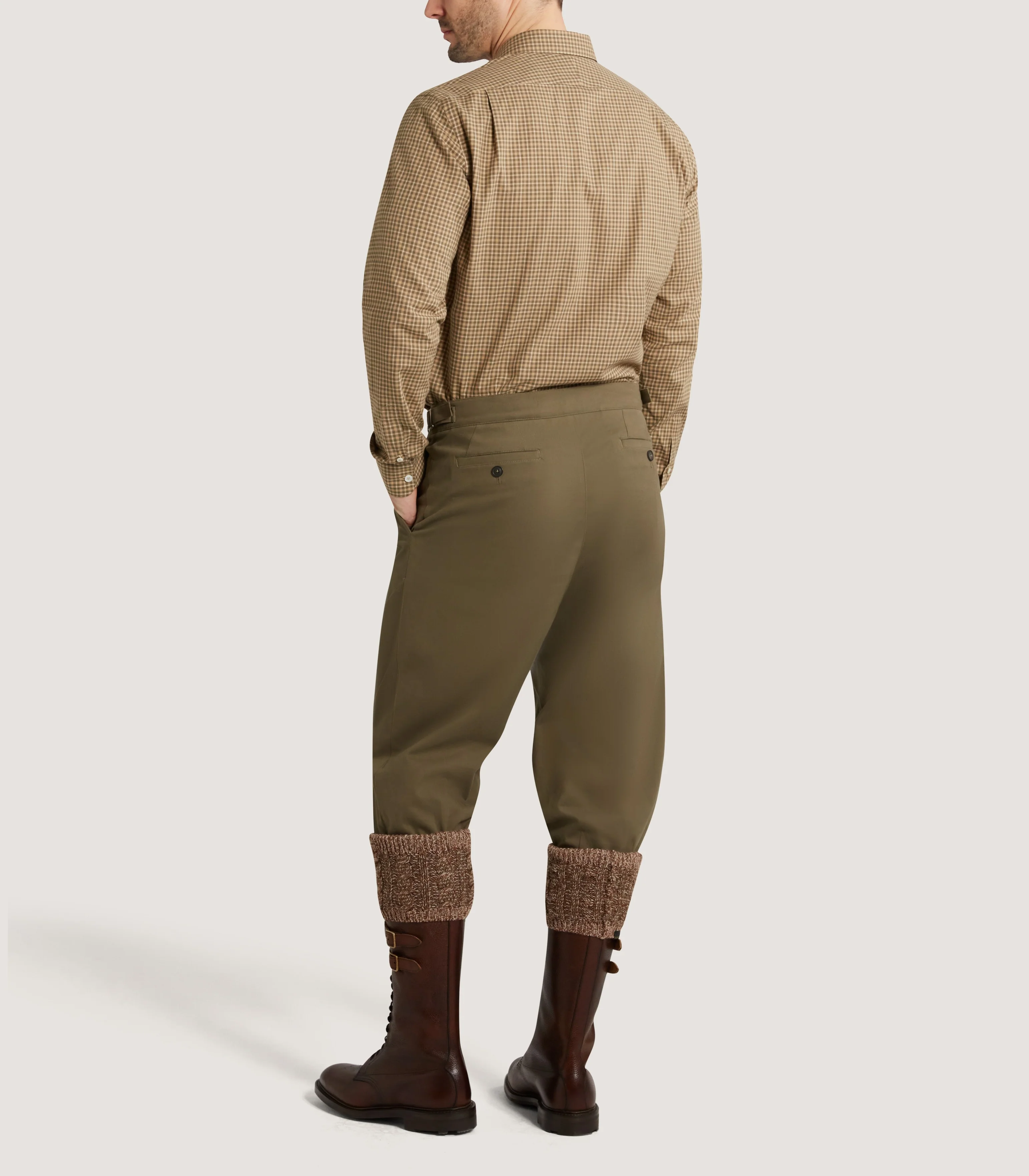 Men's Lightweight Breeks in Olive - Image 4