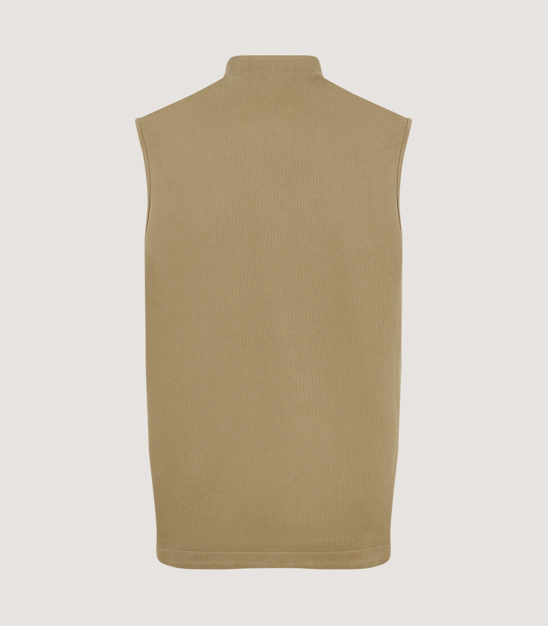 Men's Summer Orsett Gilet in Taupe - Image 3