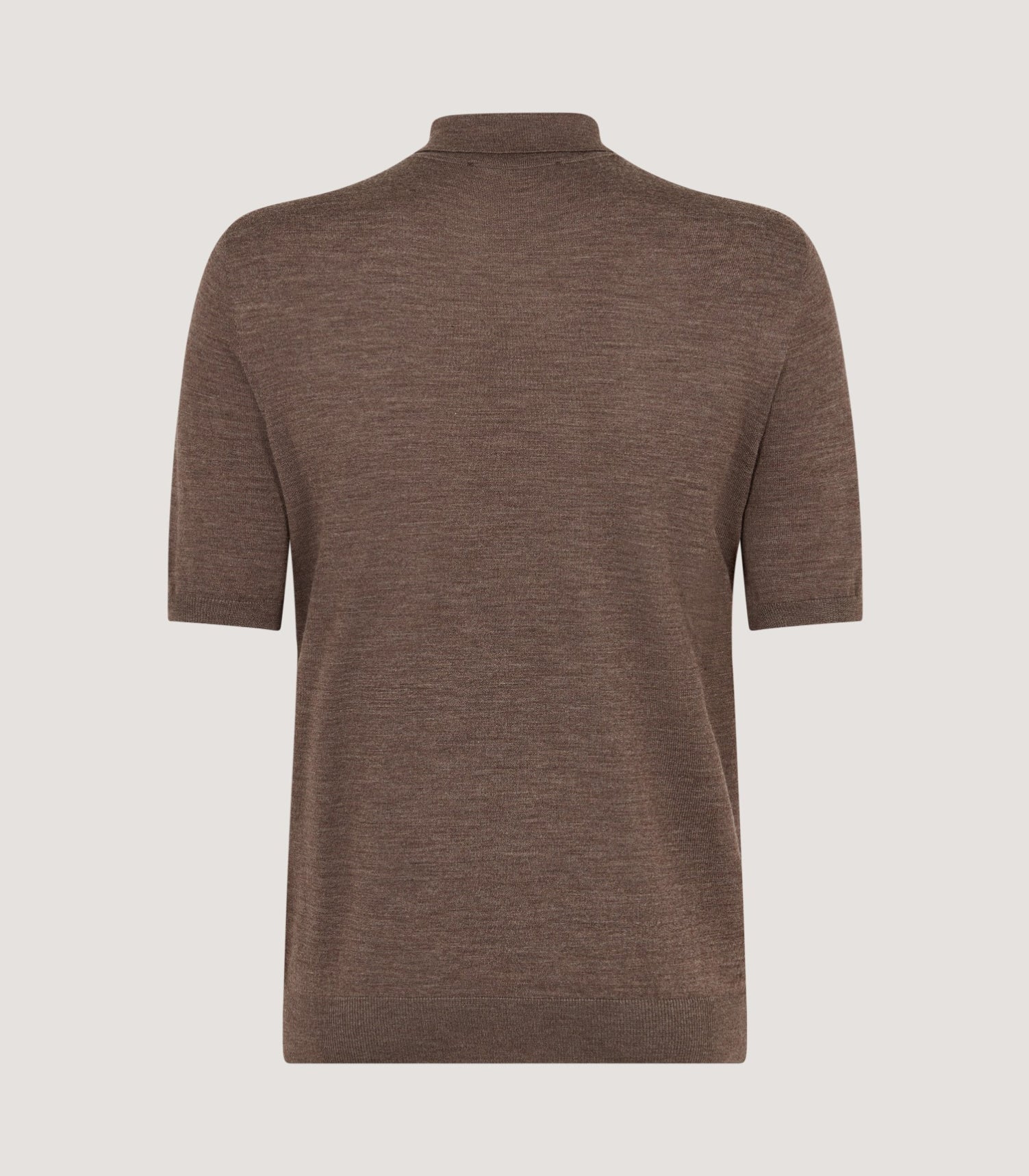 Men's Tantallon Short Sleeve Polo Shirt in Hazelnut - Image 3