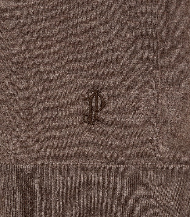 Men's Tantallon Short Sleeve Polo Shirt in Hazelnut - Image 5