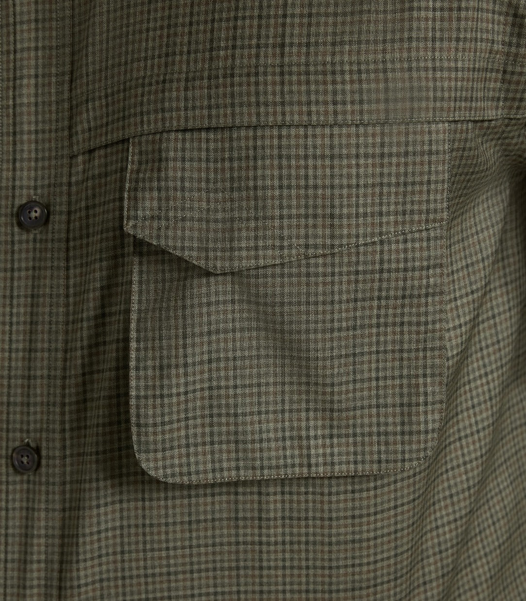 Men's Tech Merino Grouse Shirt in Loden - Image 5