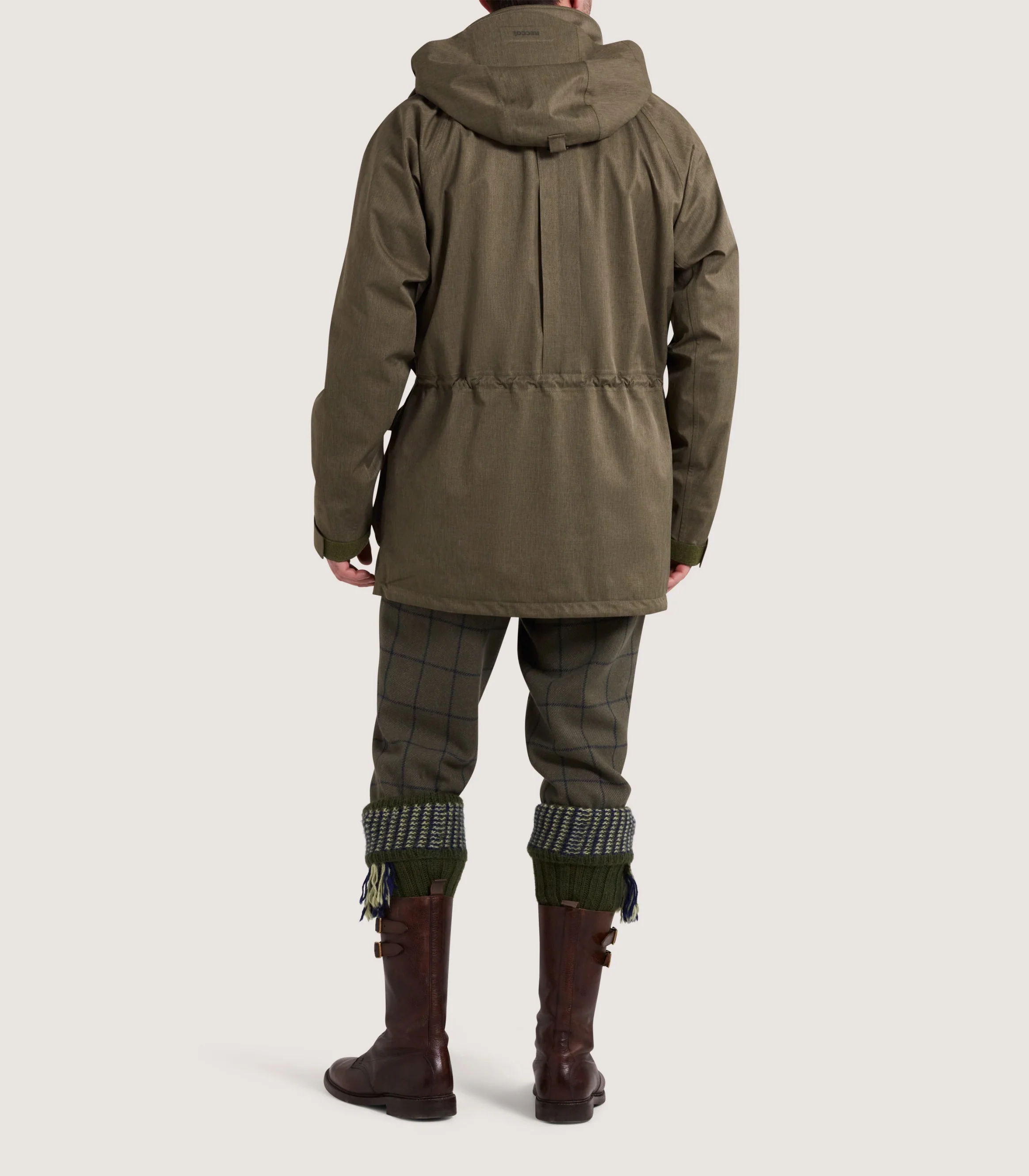 Men's Technical Yorkshire Field Coat in Drab - Image 5