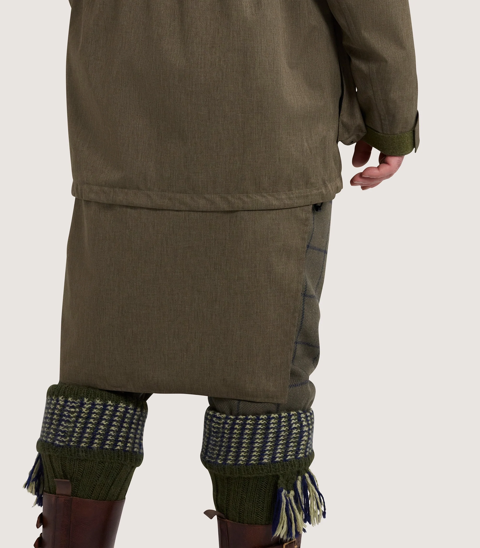 Men's Technical Yorkshire Field Coat in Drab - Image 8
