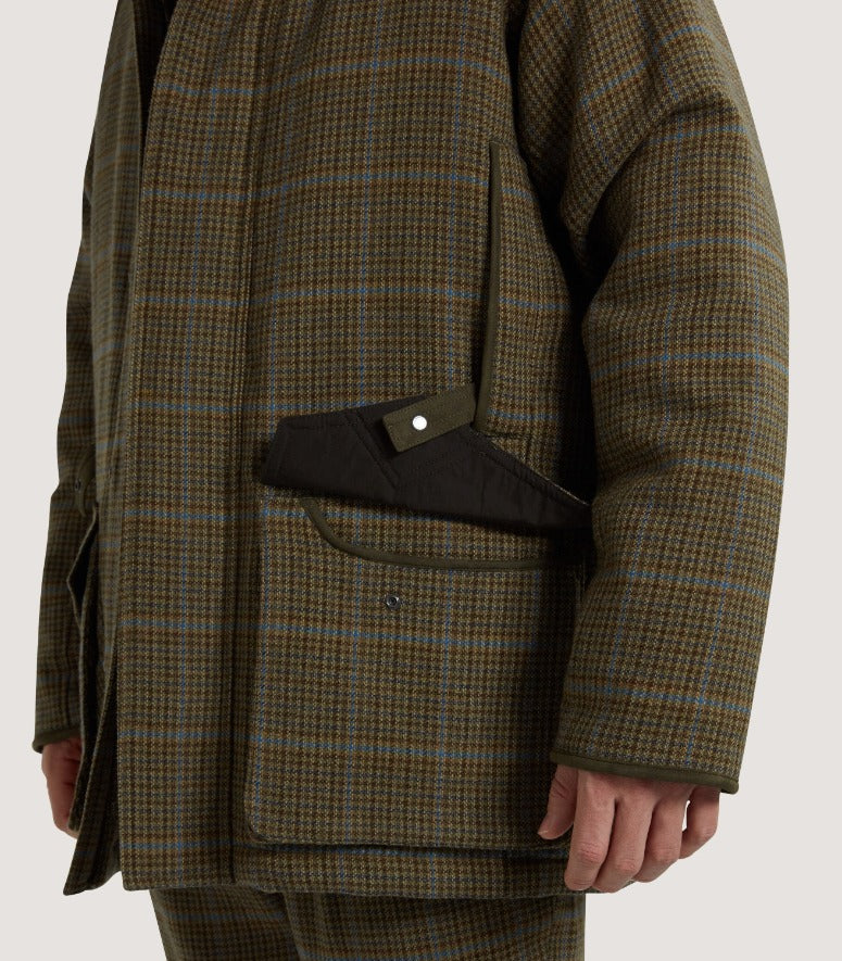 Men's Tom Purdey Raglan Tweed Field Coat - Image 5