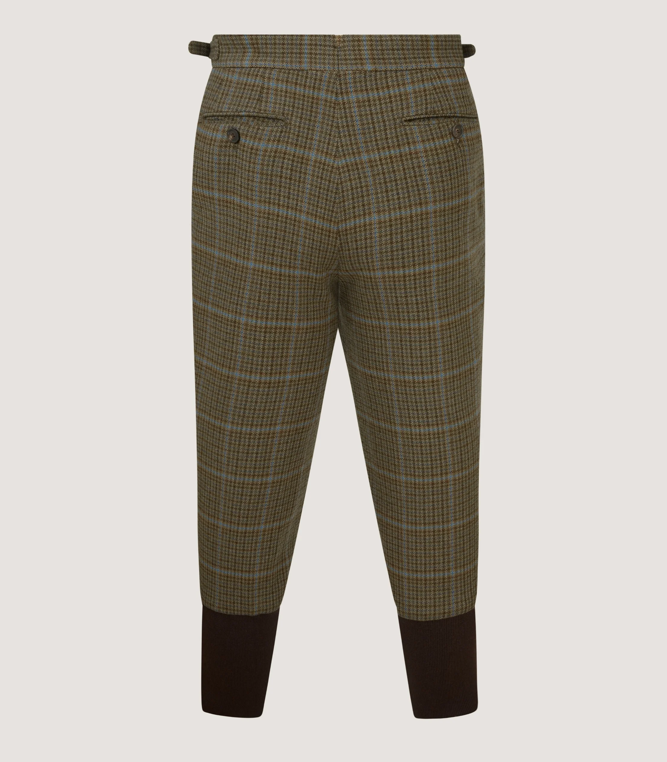 Men's Tom Purdey Tweed Shooting Two Pleat Breek With Storm Cuff - Image 3