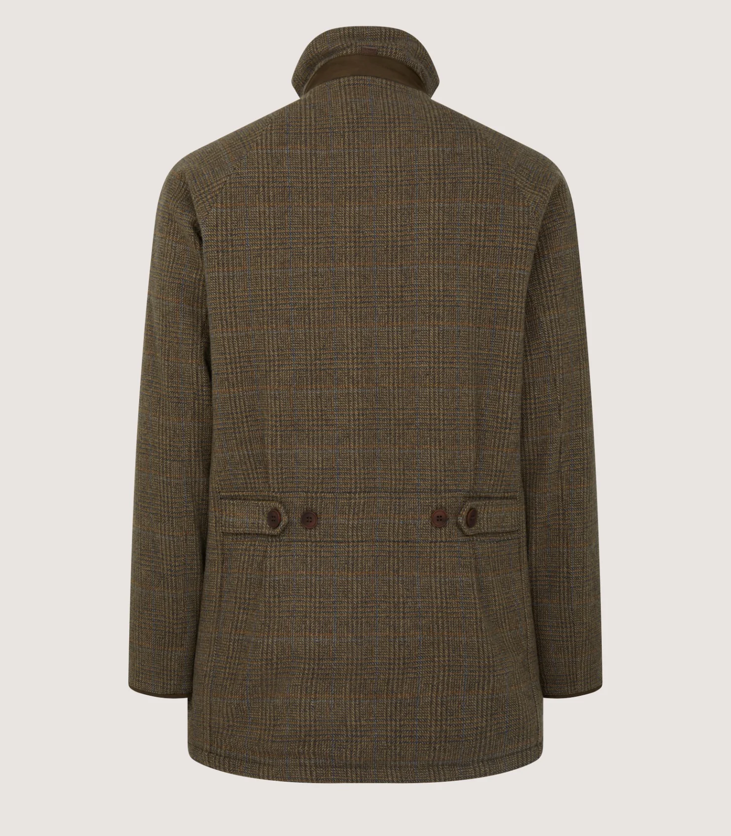 Men's Tweed Raglan Field Coat in Morlich - Image 3