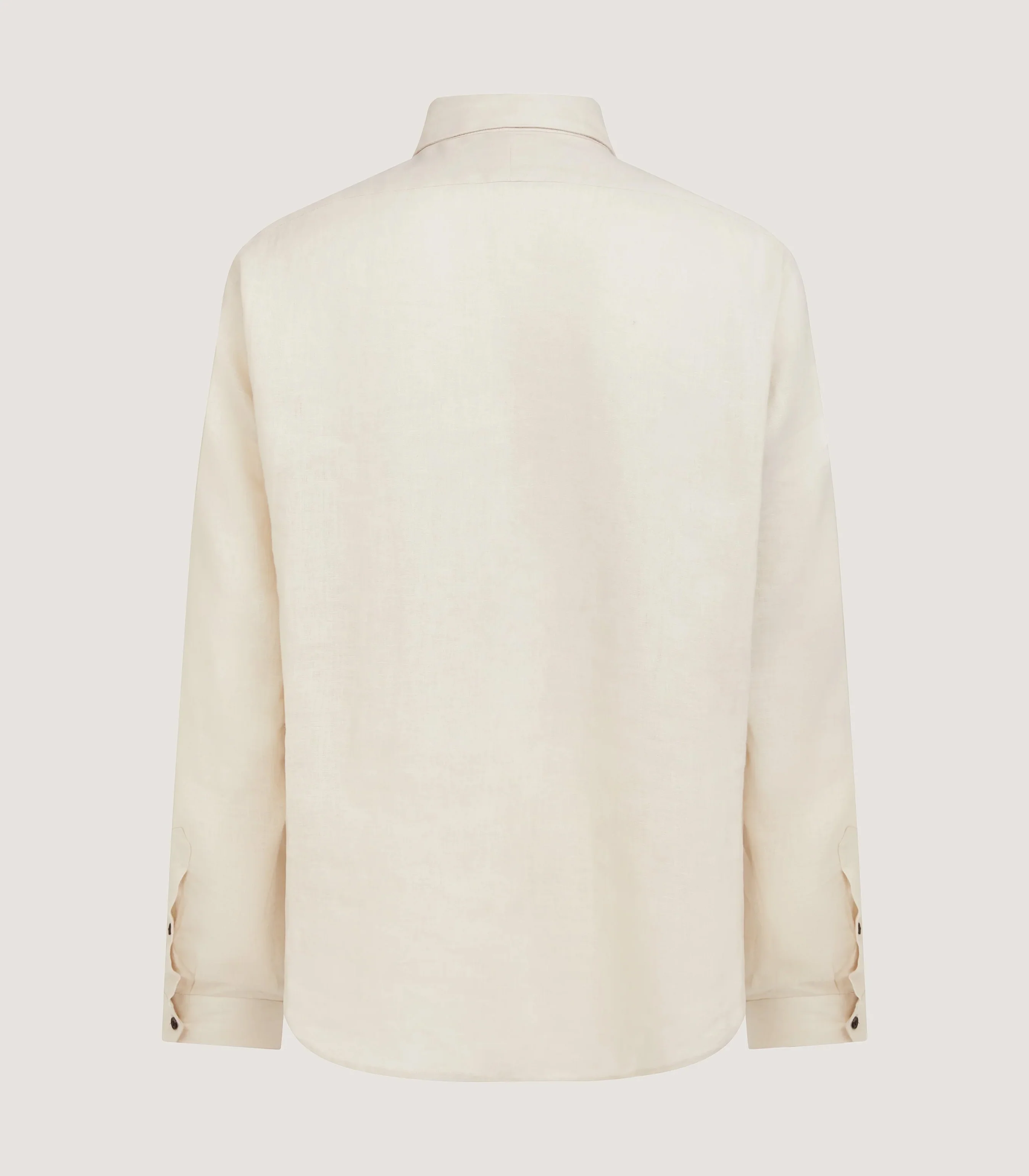 Men's Utility Pocket Shirt in Sand - Image 3