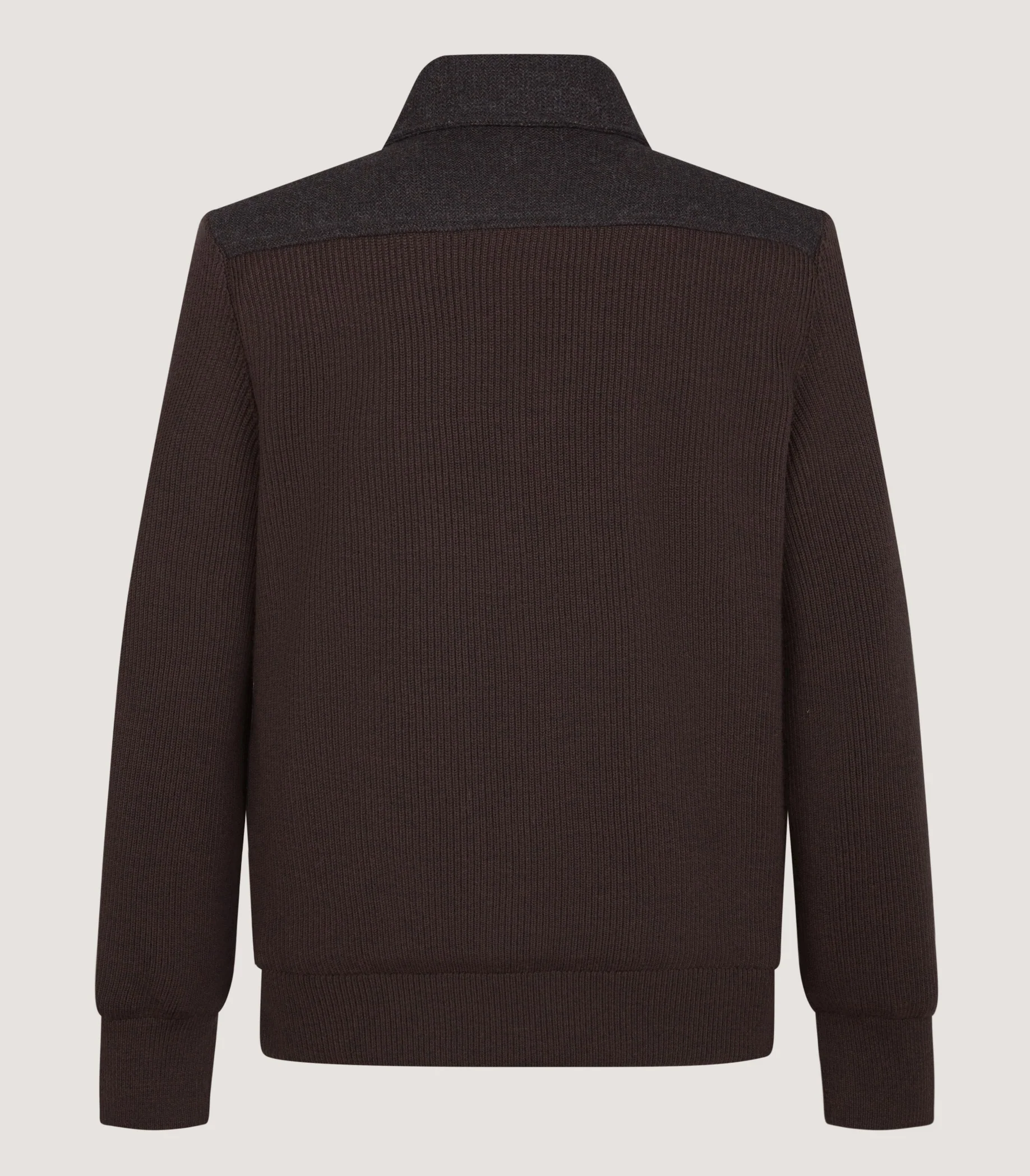 Men's Wigmore Blouson in Peppercorn - Image 3