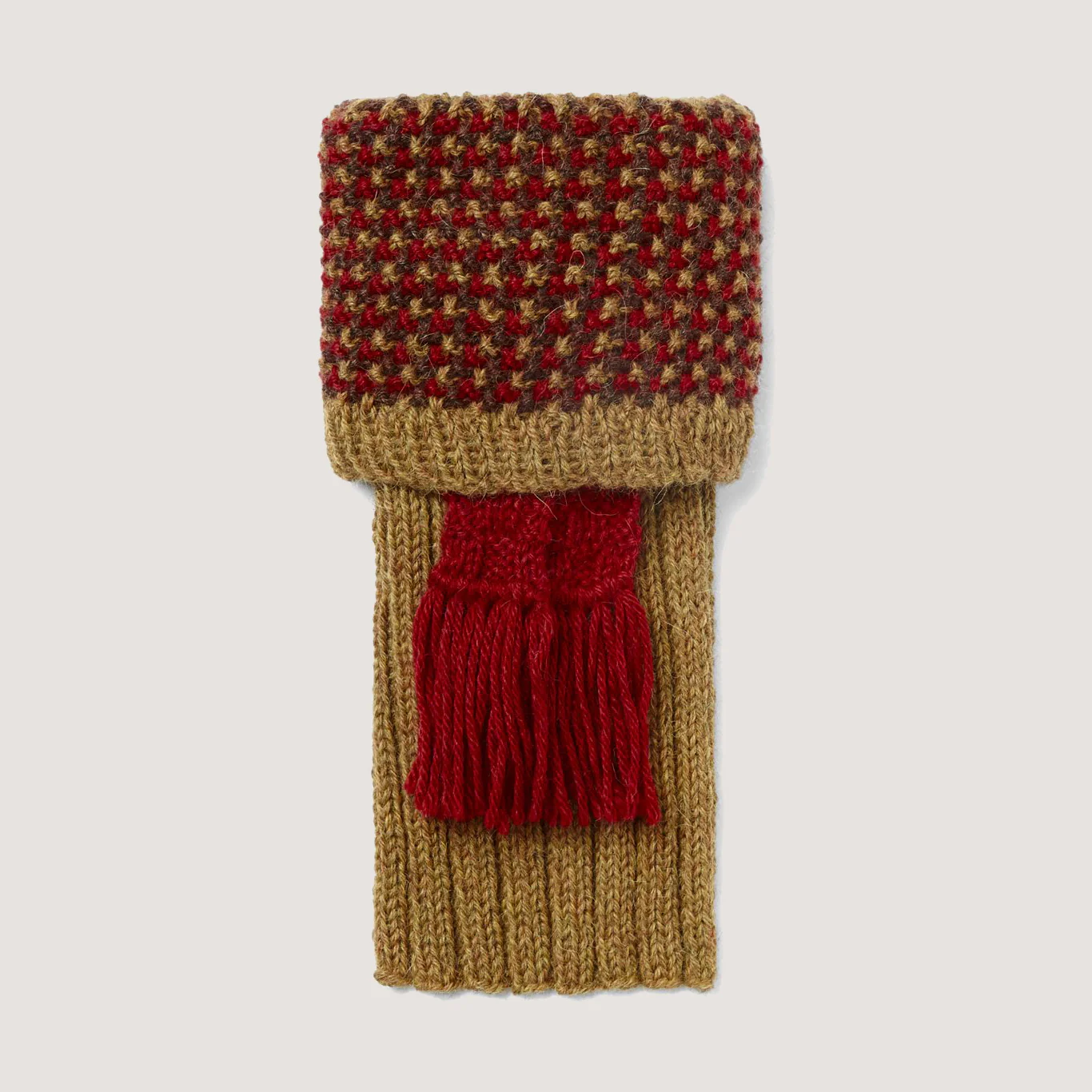 Pentire Alpaca Field Sock In Antique Gold