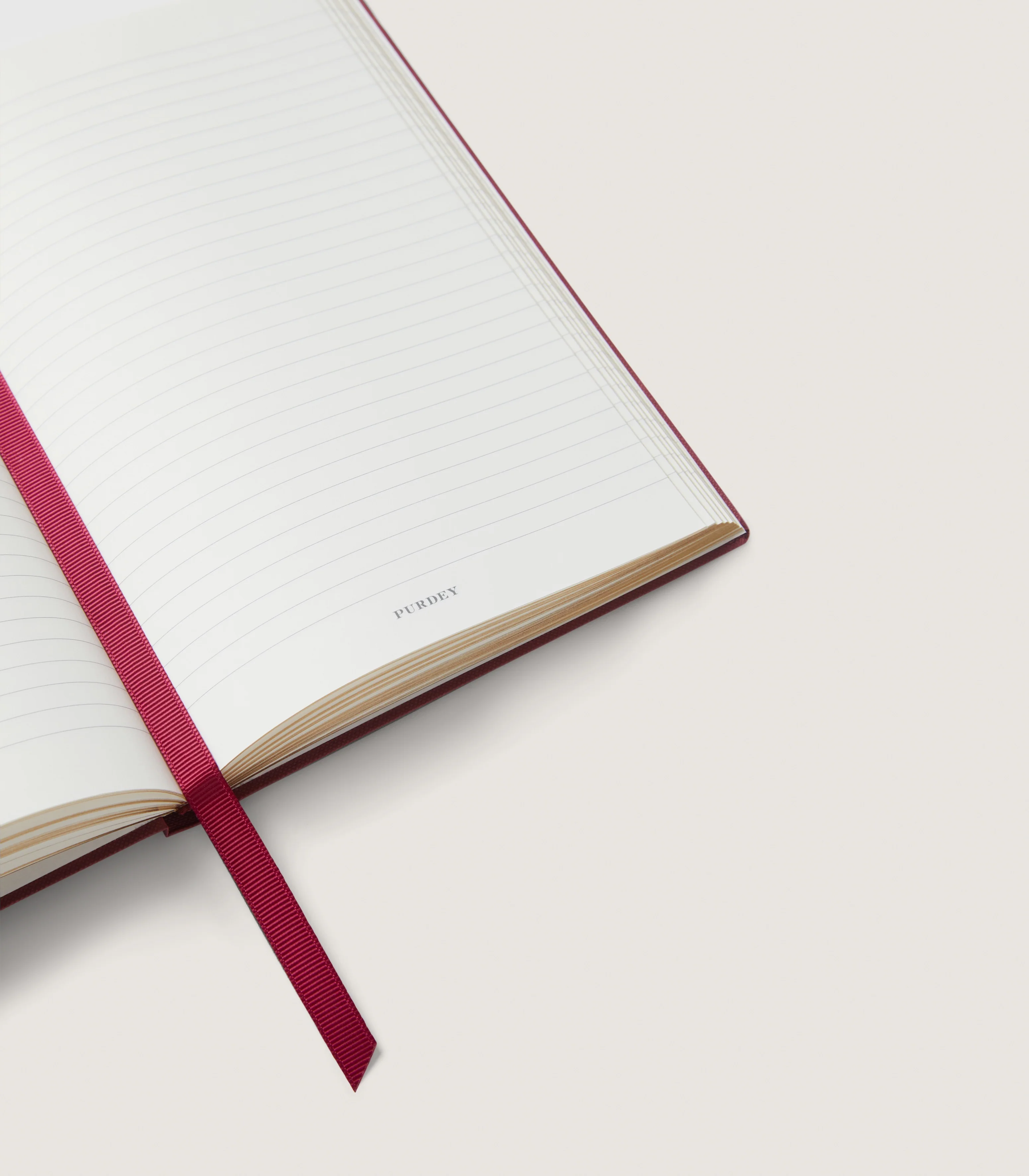 Purdey Notebook in Burgundy - Image 2