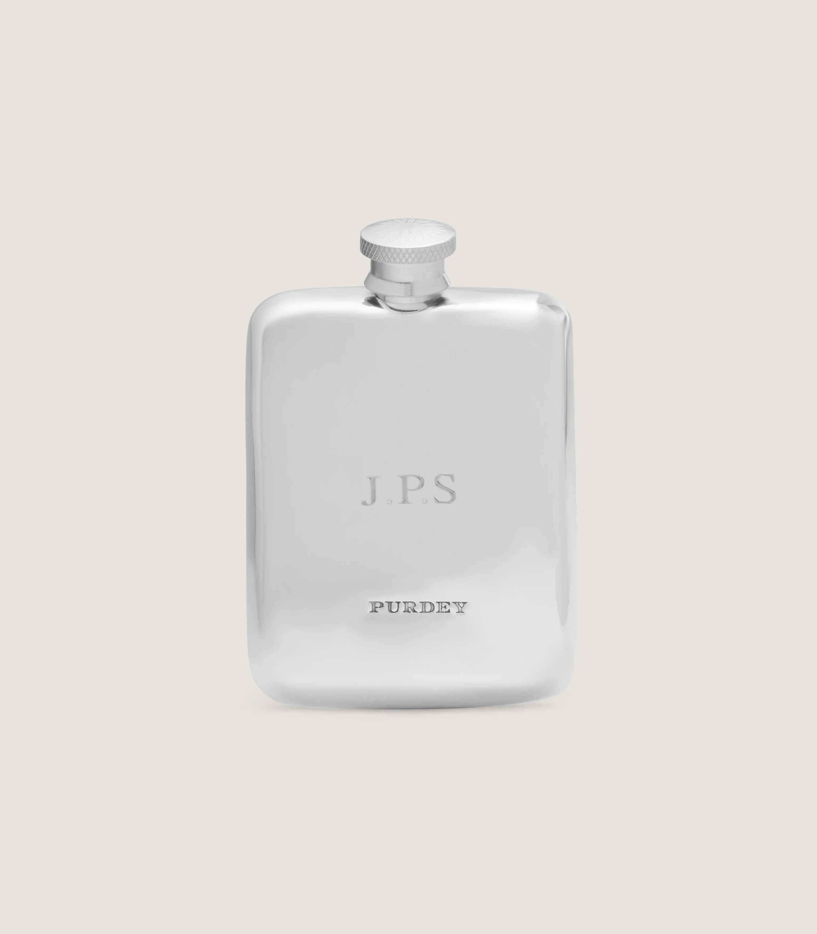 Shirt Flask With Funnel In Pewter - Image 4