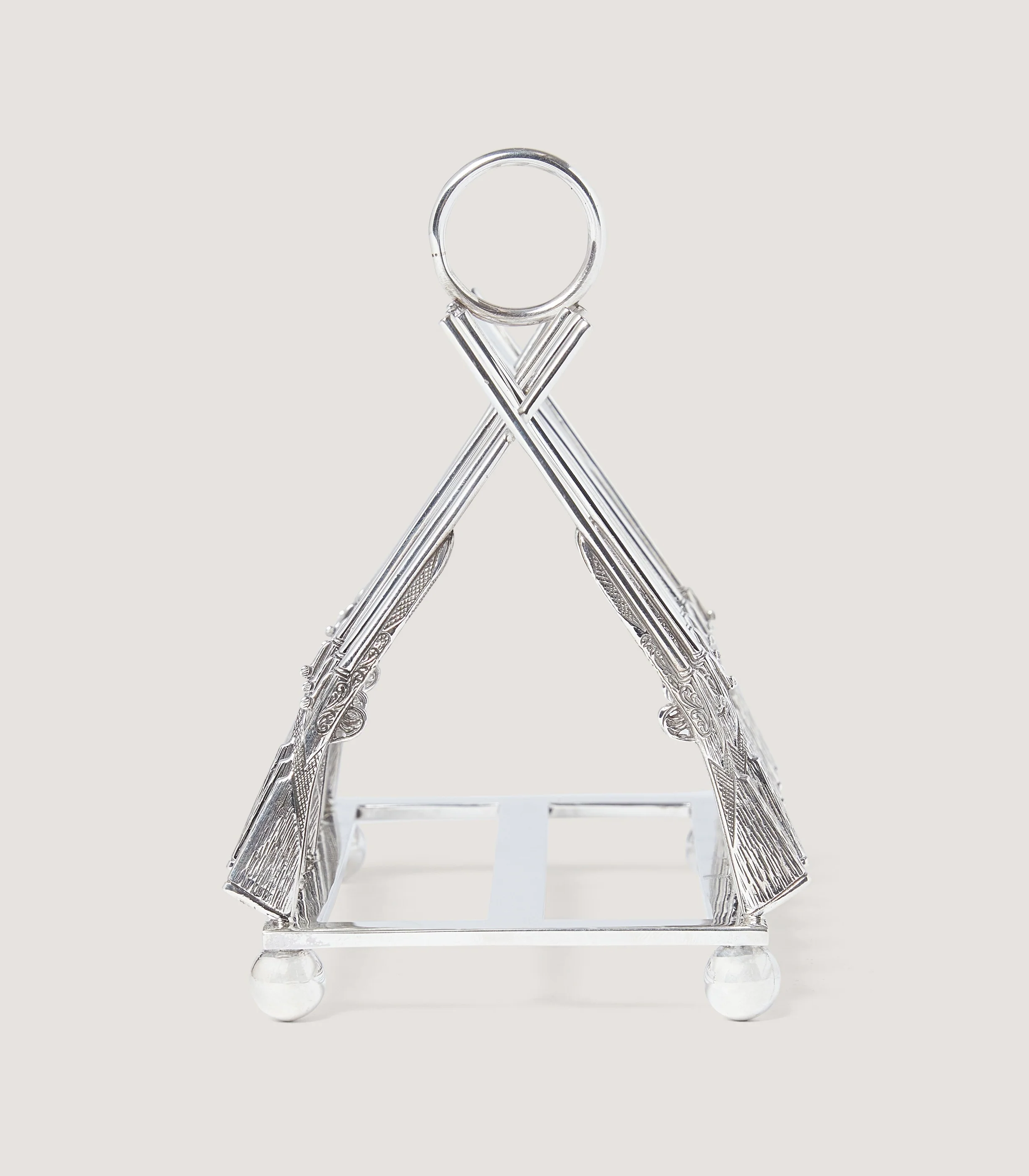 Silver Toast Rack In Silver - Image 2