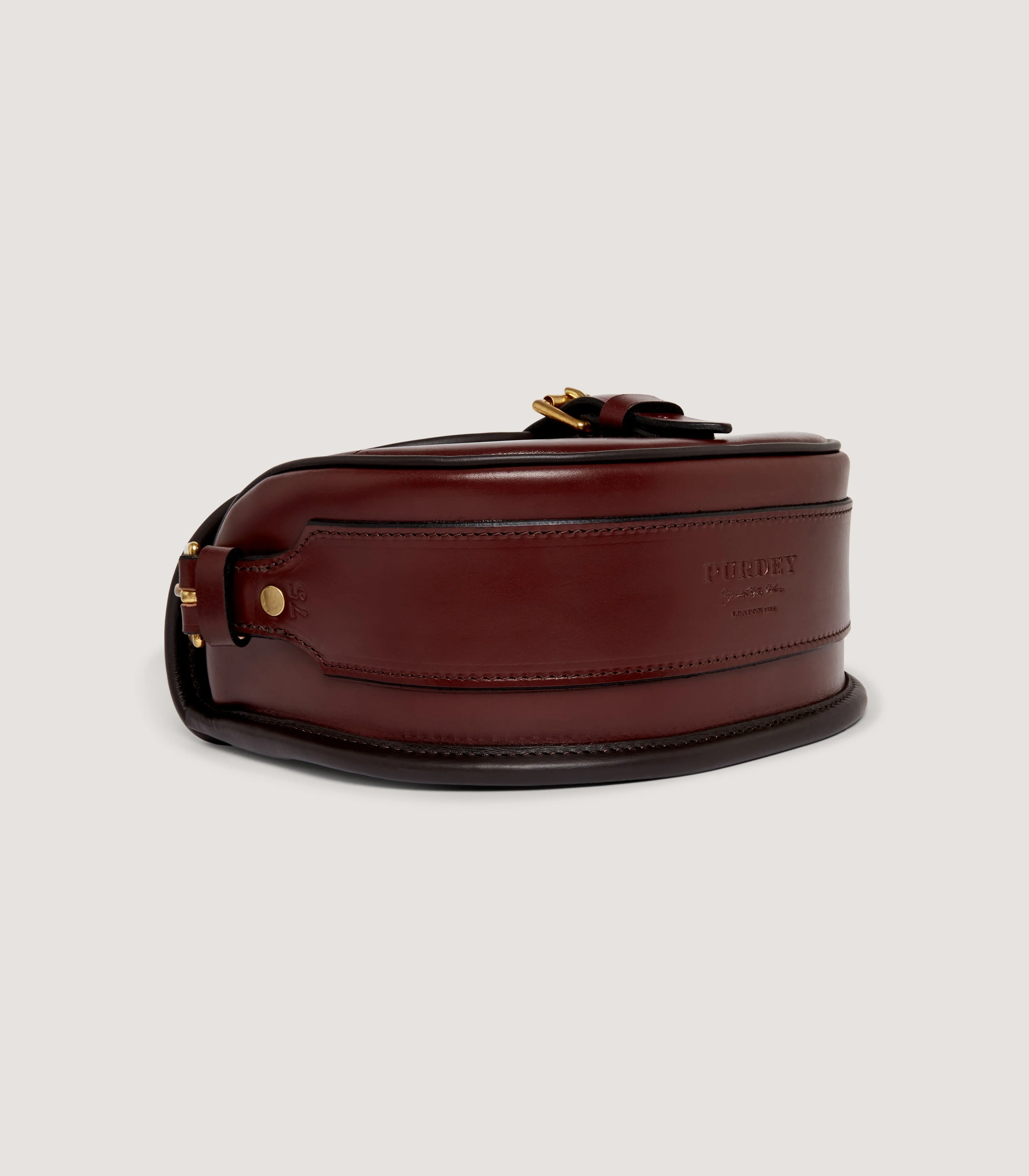 Special Edition Bridle Leather Cartridge Bag In Chestnut - Image 3