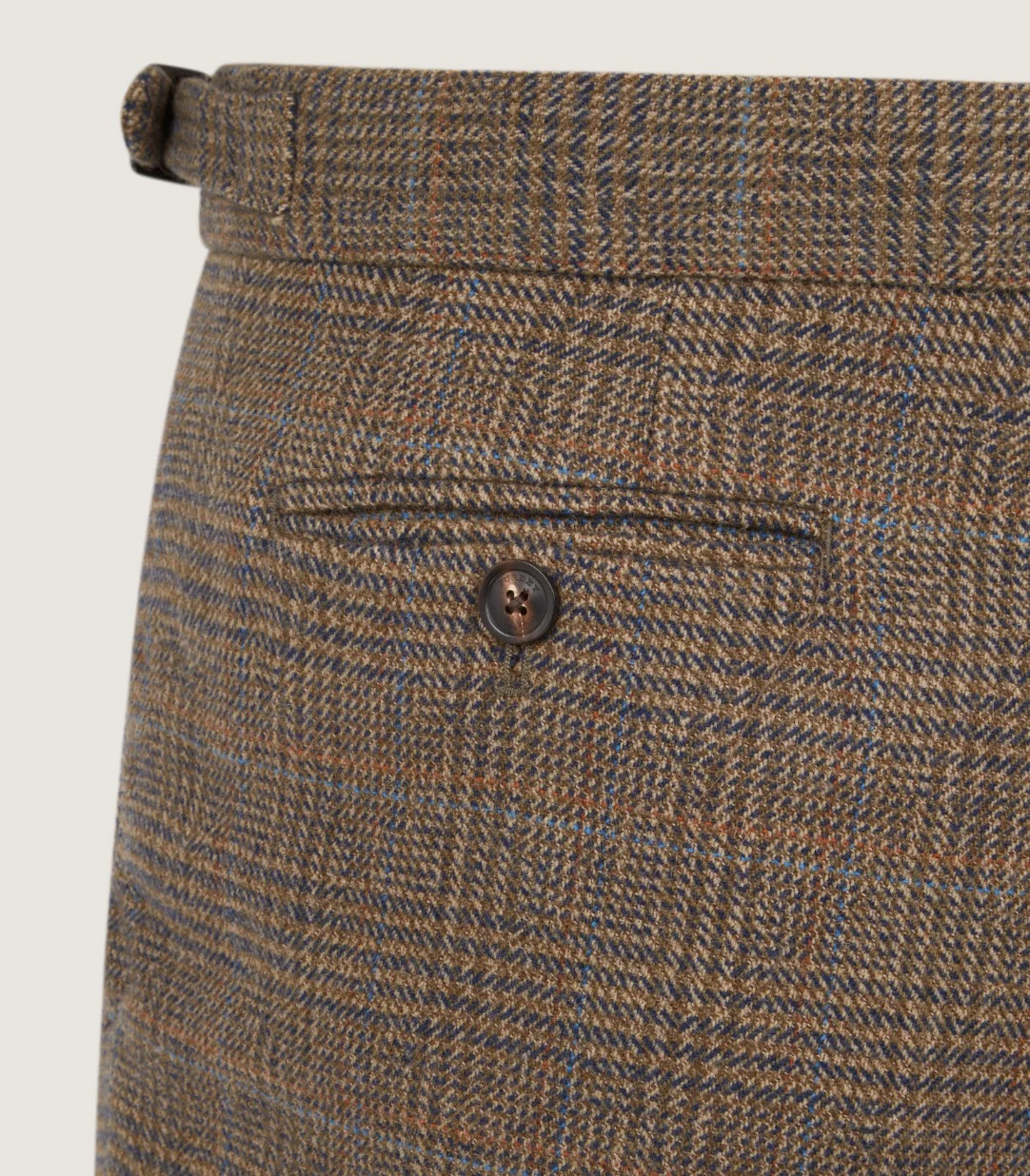 Men's Tweed Two Pleat Breek With Storm Cuff In Morlich - Image 5