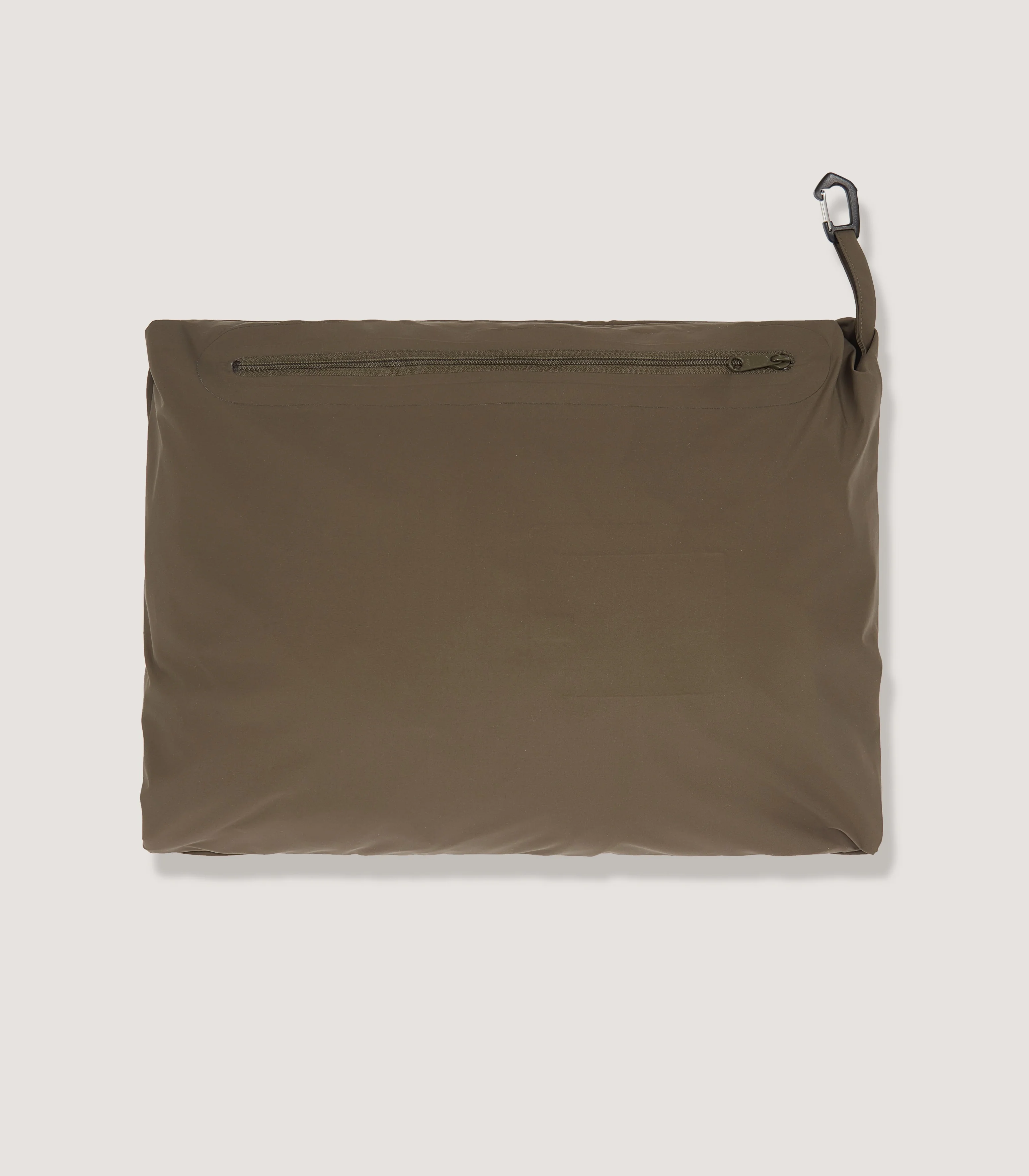 Stafford Lightweight Packable Cape in Drab - Image 8