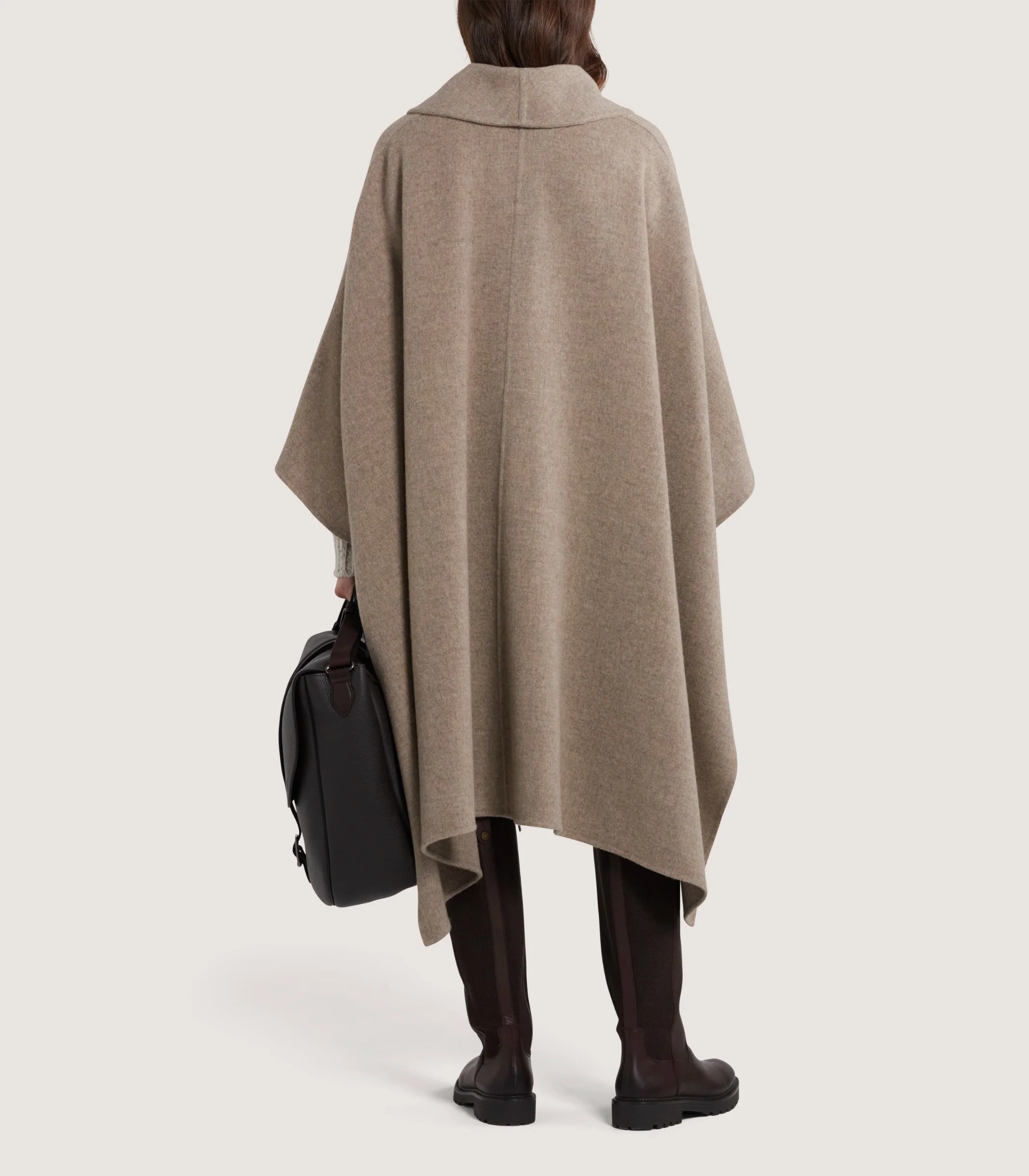 Women's Carrington Cape in Stone - Image 4