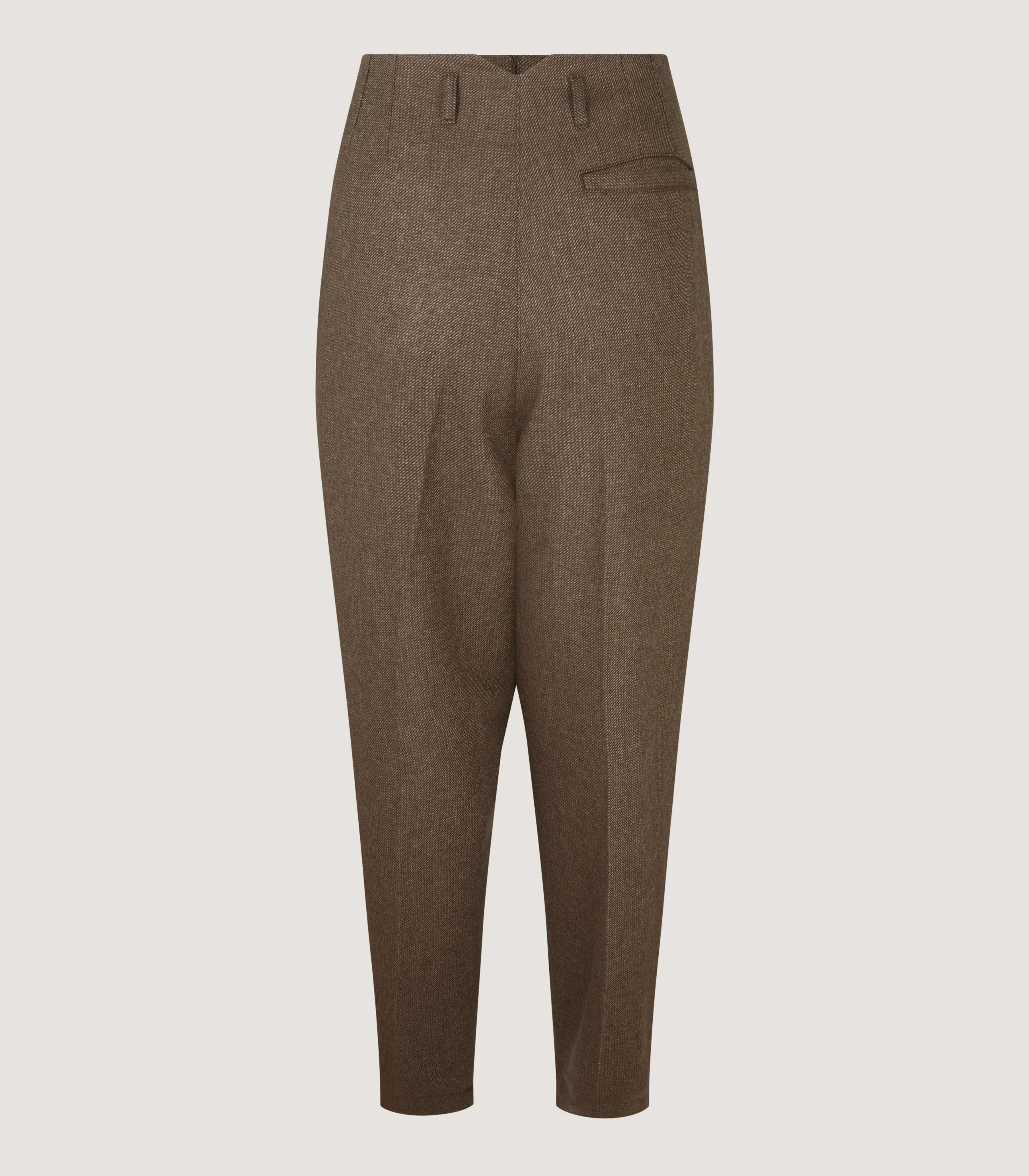 Women's Cashmere Mix Tweed Shooting Trouser in Percy - Image 3