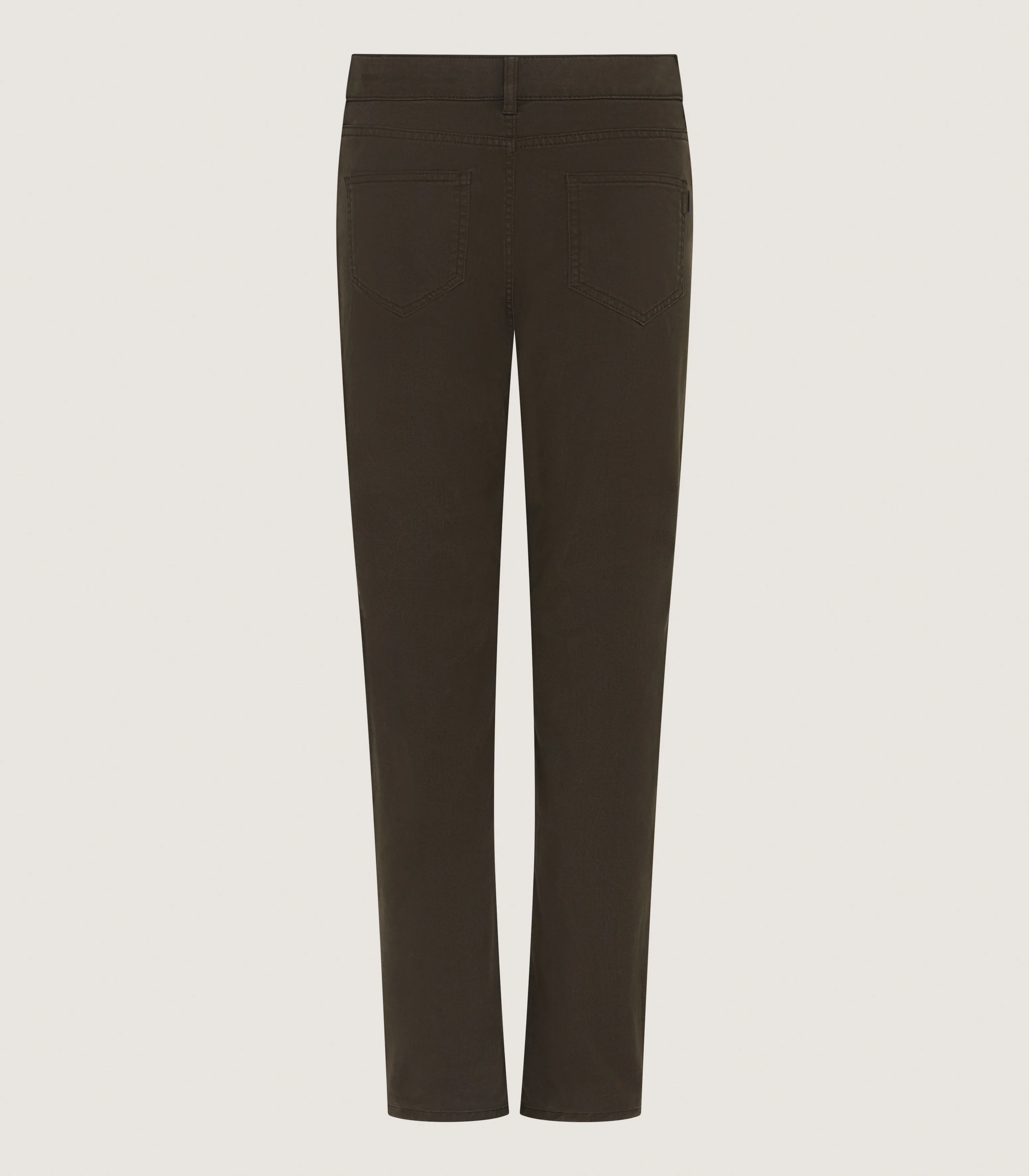 Women's Five Pocket Trouser in Loden - Image 3