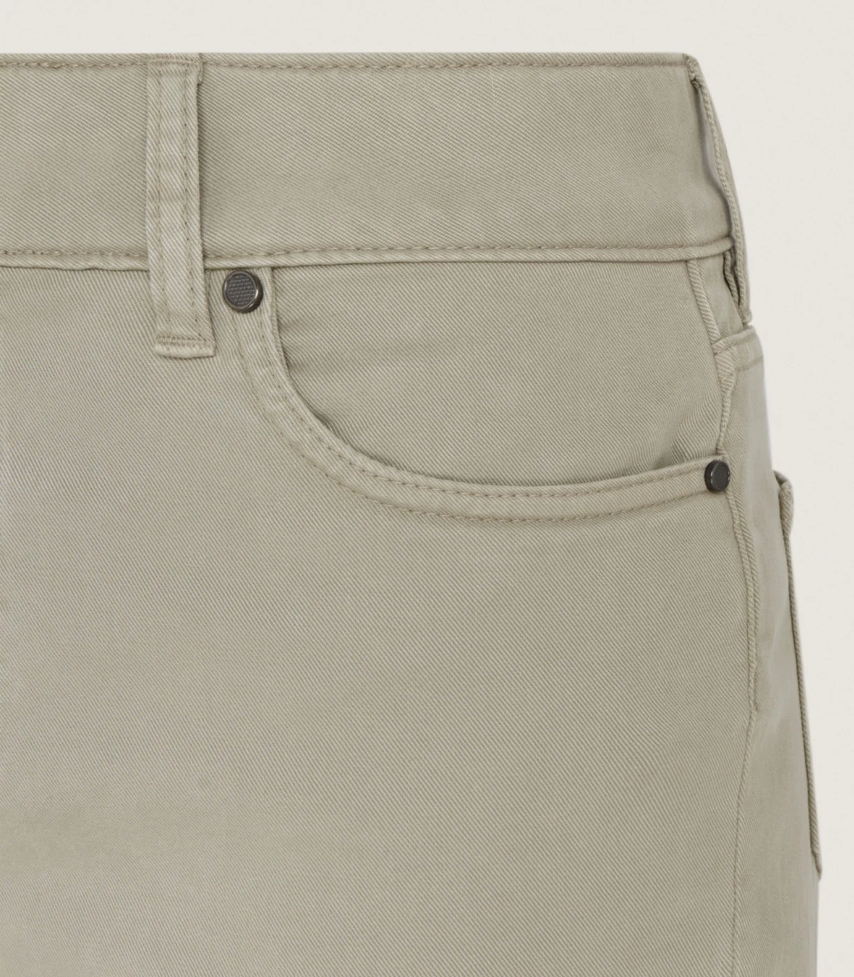 Women's Five Pocket Trouser in Stone - Image 5