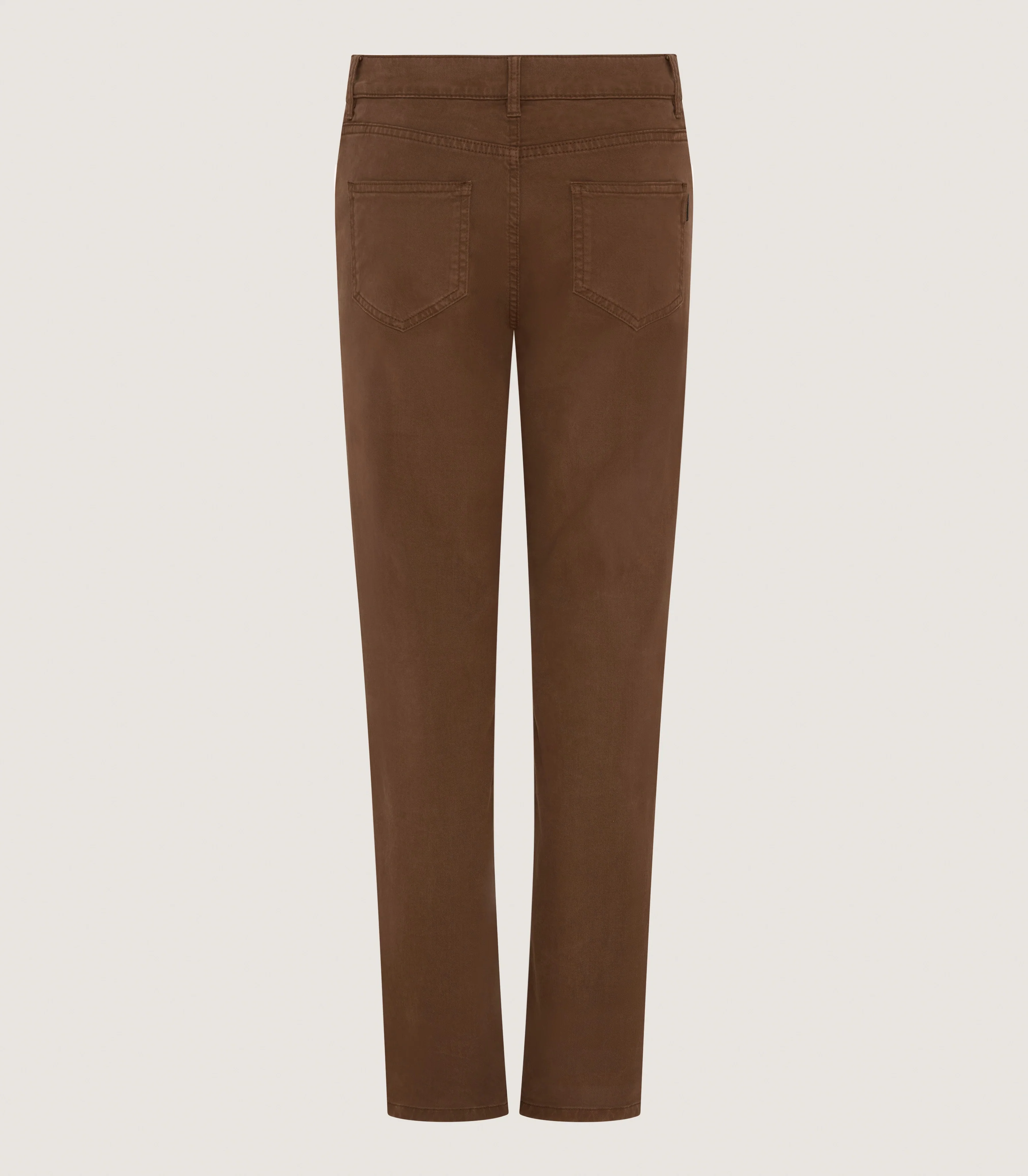 Women's Five Pocket Trouser in Walnut - Image 3