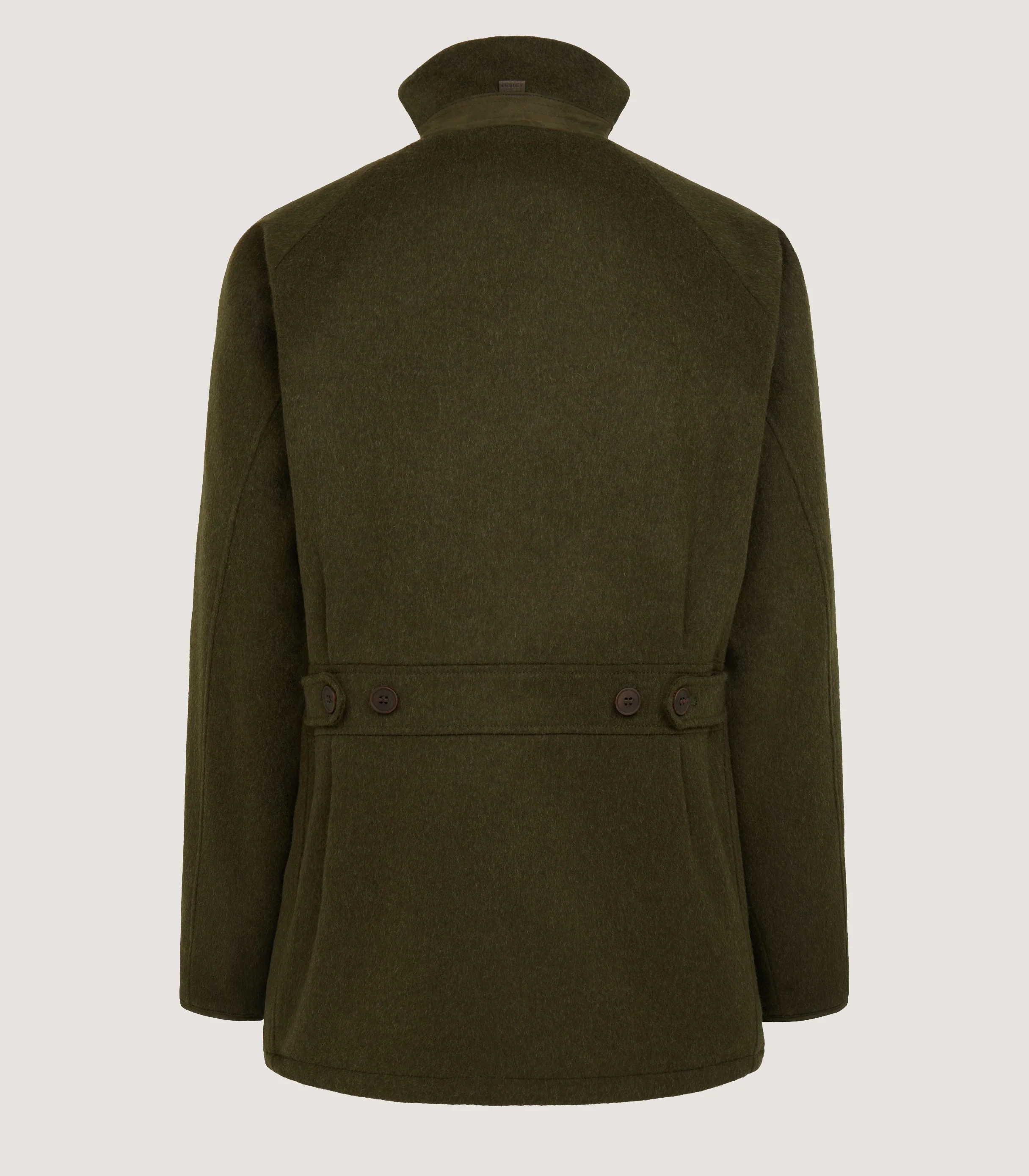 Women's Raglan Field Coat in Loden - Image 3
