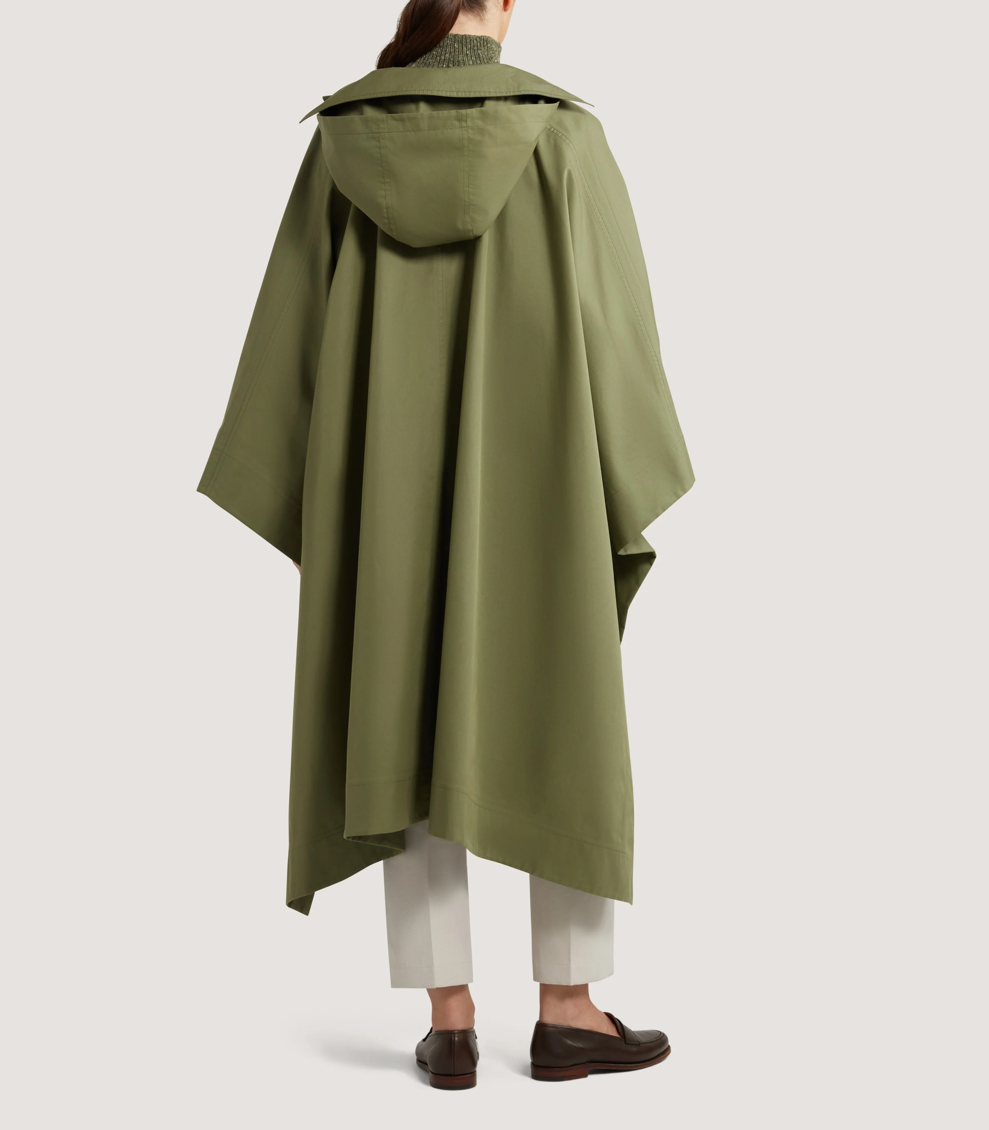 Women's Tempest Cape in Sage - Image 4