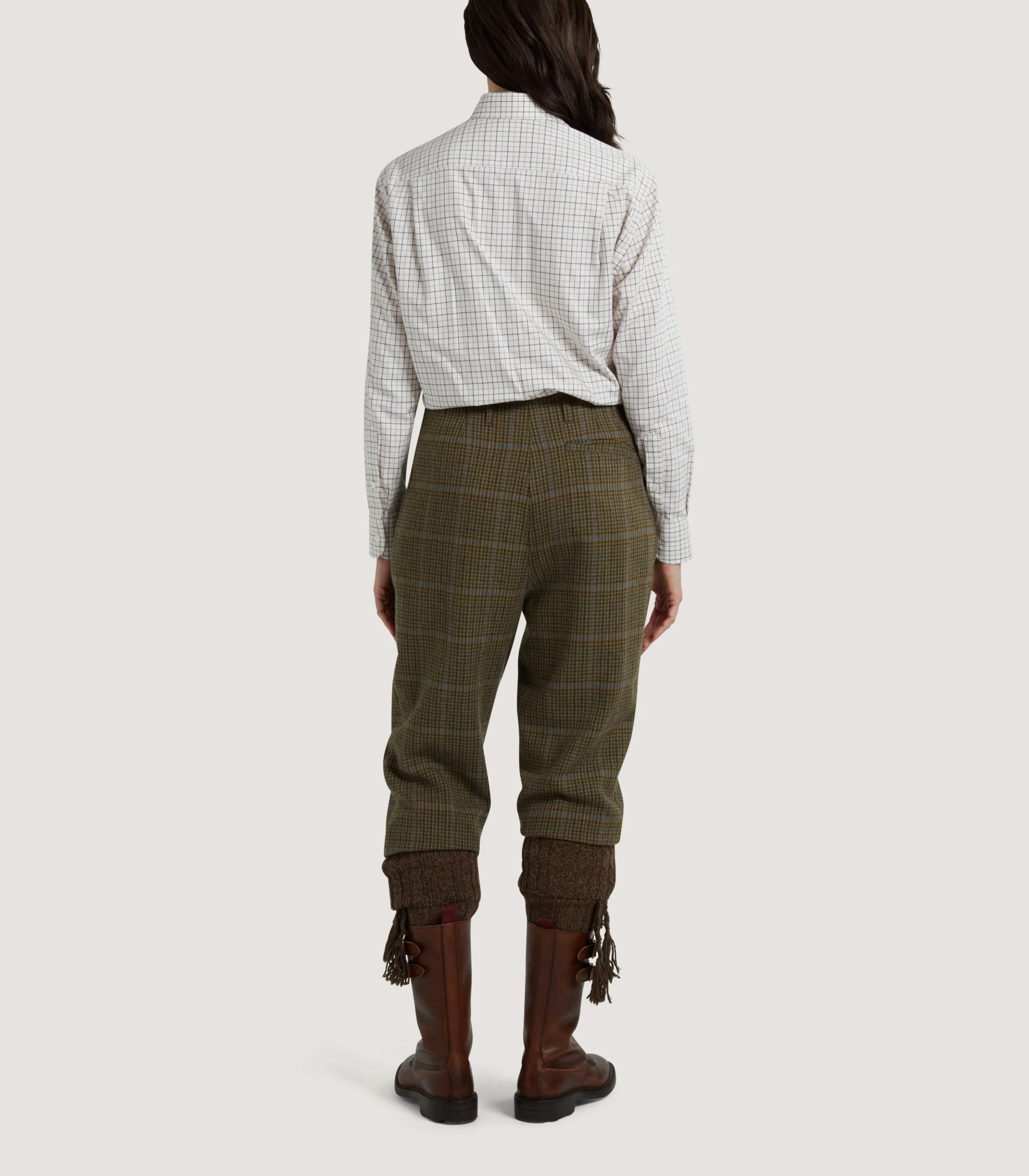 Women's Tom Purdey Tweed Shooting Breeks With Storm Cuff - Image 4