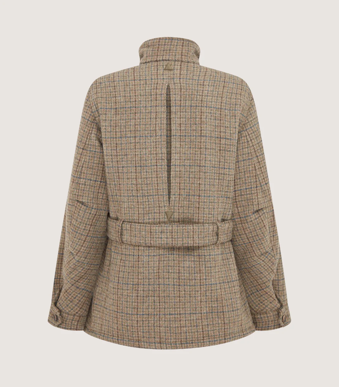Women's Tweed Belted Jacket in Maree - Image 3