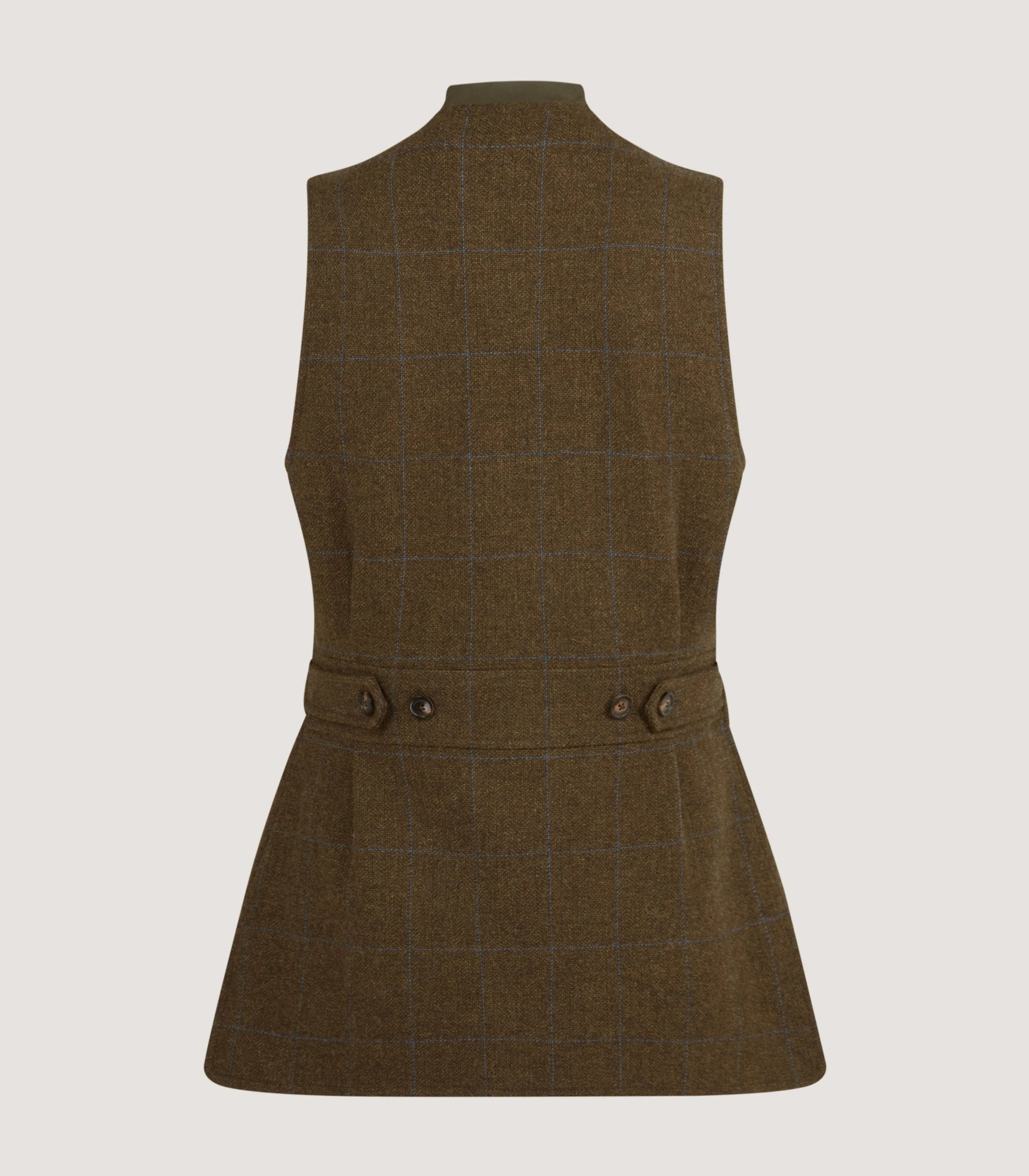 Women's Tweed Shooting Vest in Oakley - Image 3