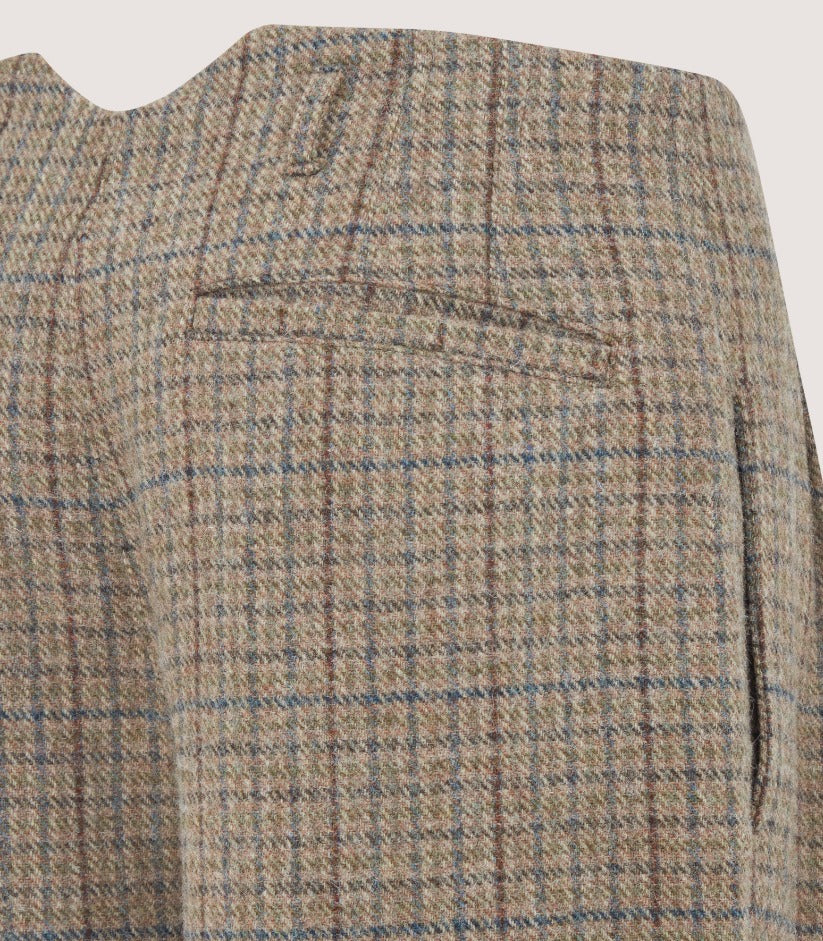 Women's Tweed Two Pleat Breek with Storm Cuff in Maree - Image 4